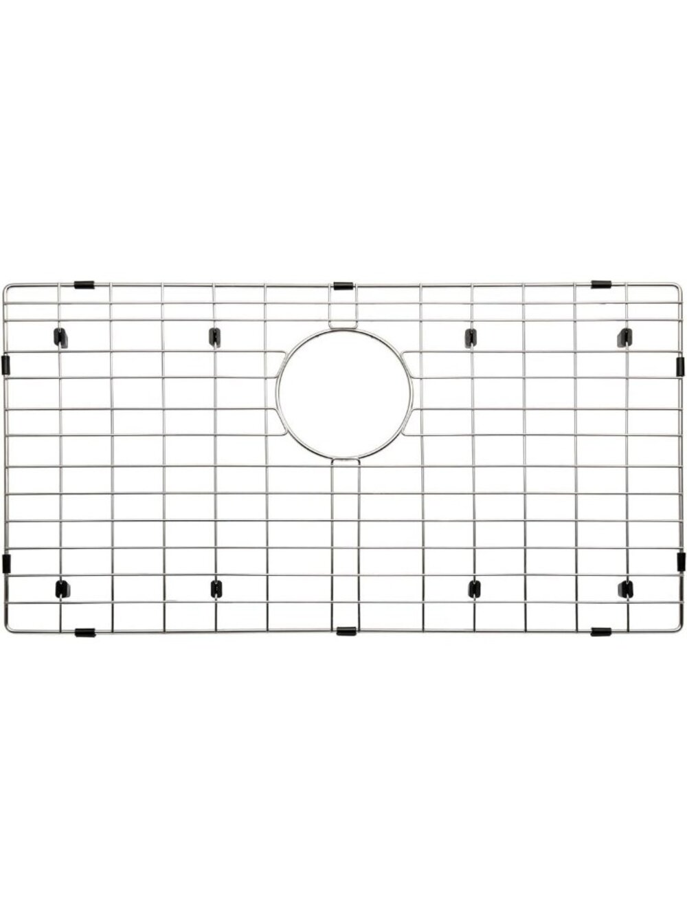 Serene Valley 27-9/16" x 14-9/16" Sink Protector, Rear Drain with Corner Radius